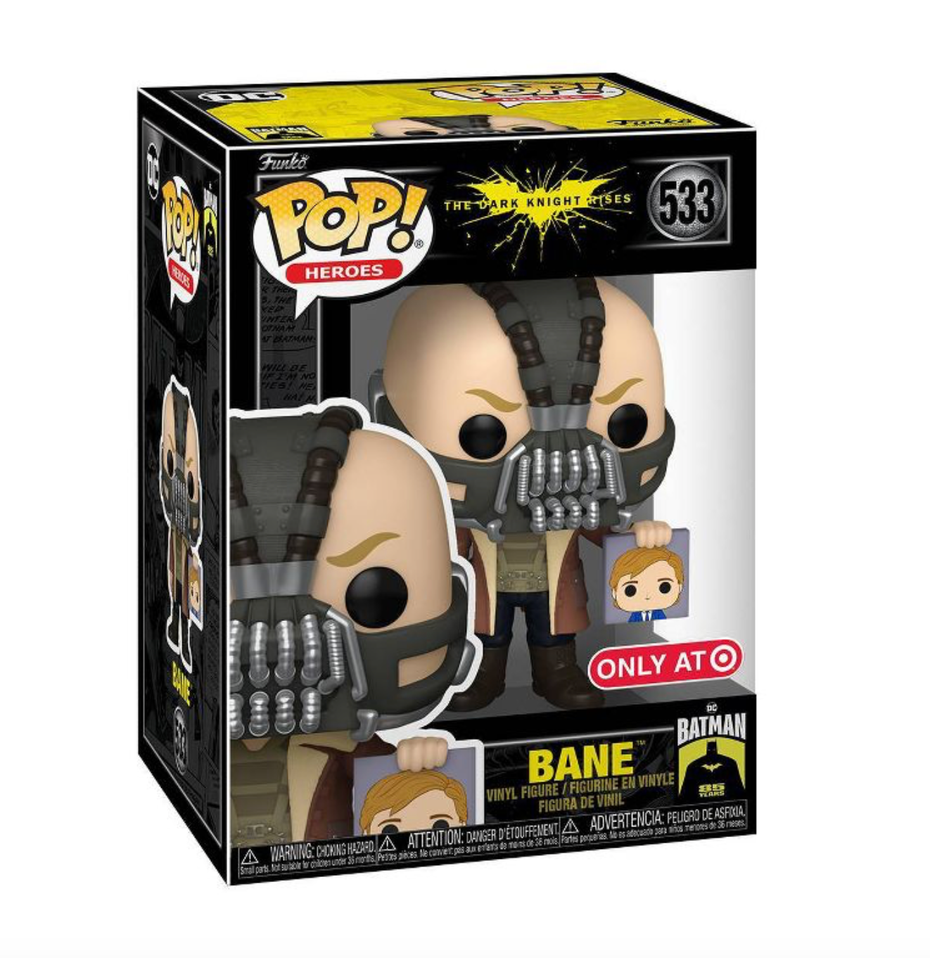 Funko POP! Heroes: The Dark Knight Rises Bane Vinyl Figure (Target Exclusive)