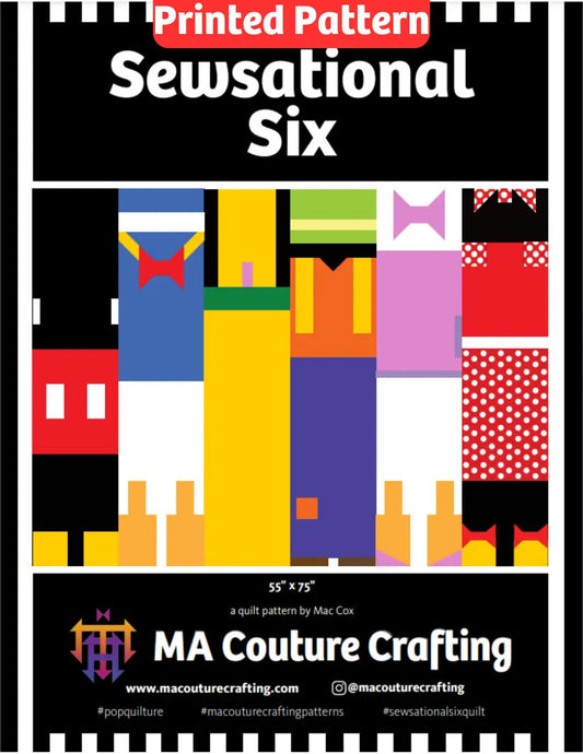Sewsational Six Printed Pattern