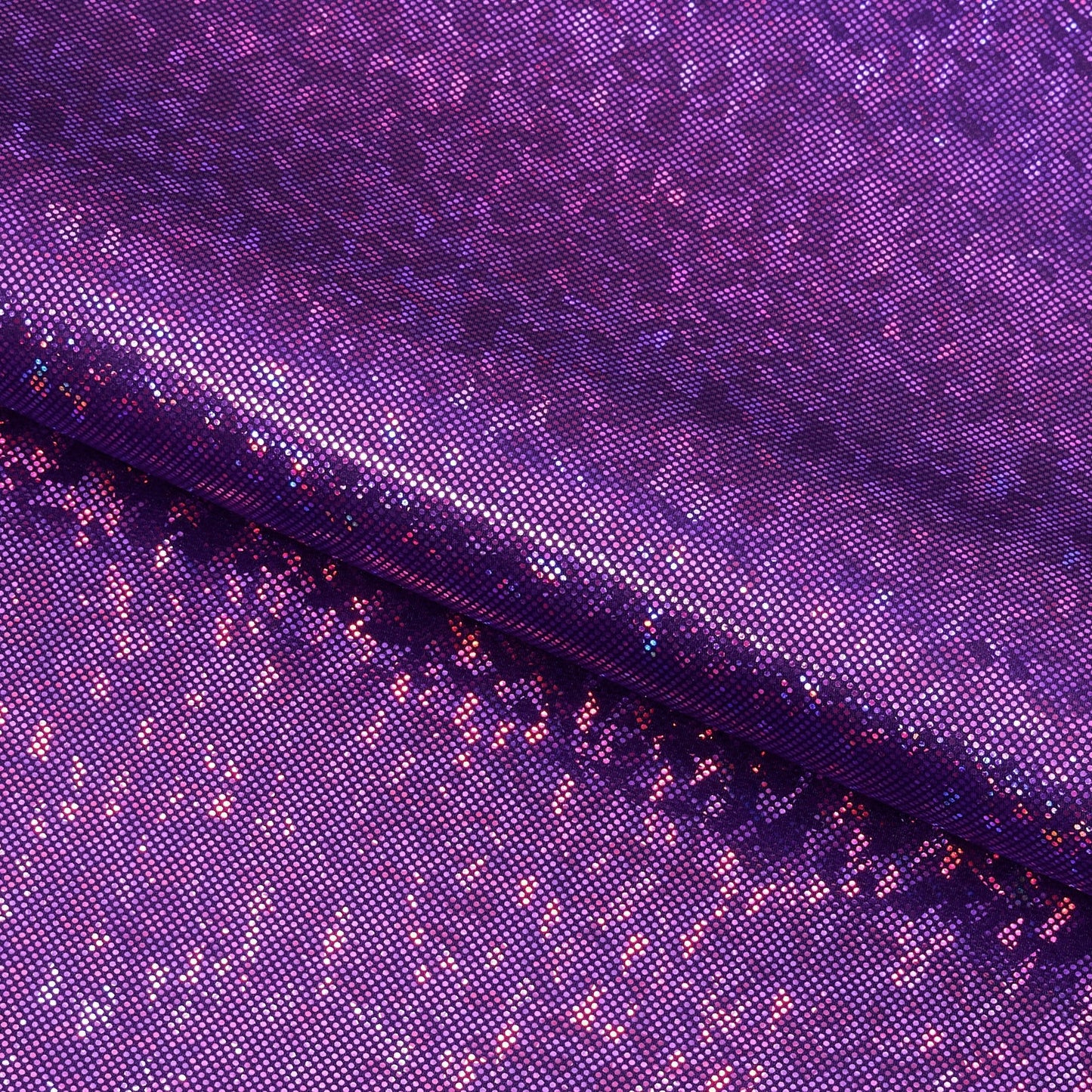 Shattered Glass Foiled Spandex Fabric | Blue Moon Fabrics