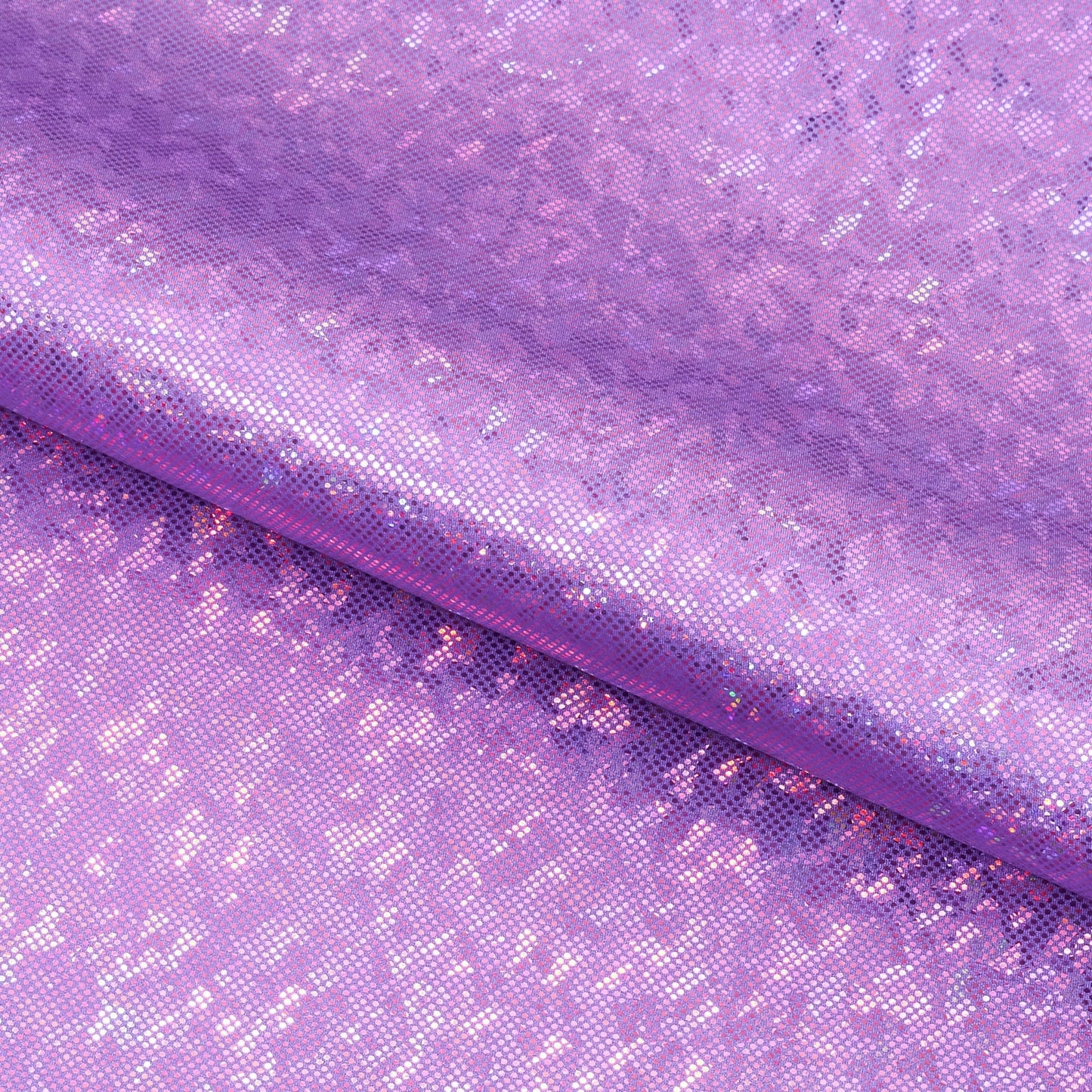 Shattered Glass Foiled Spandex Fabric | Blue Moon Fabrics