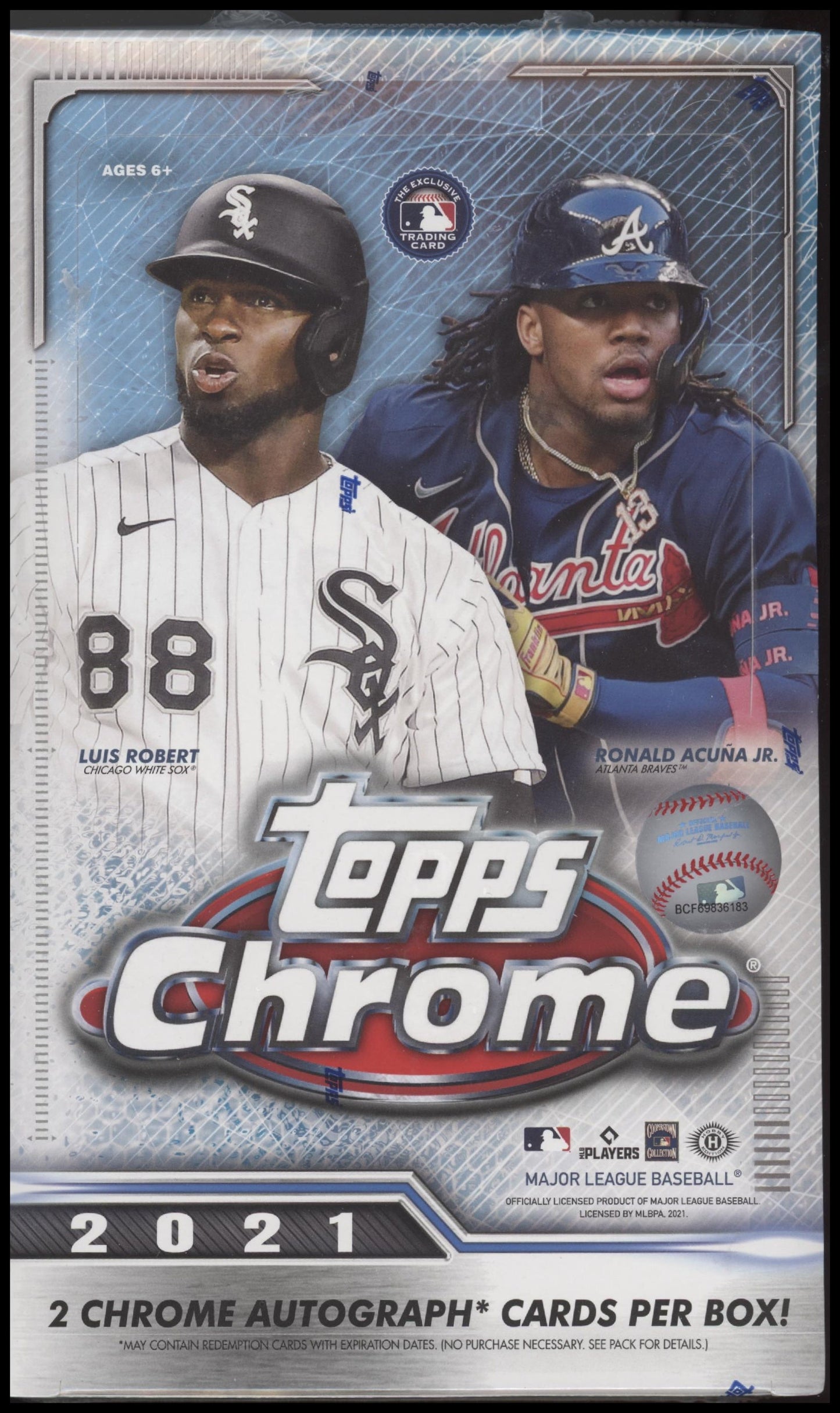 2021 Topps Chrome Hobby Box