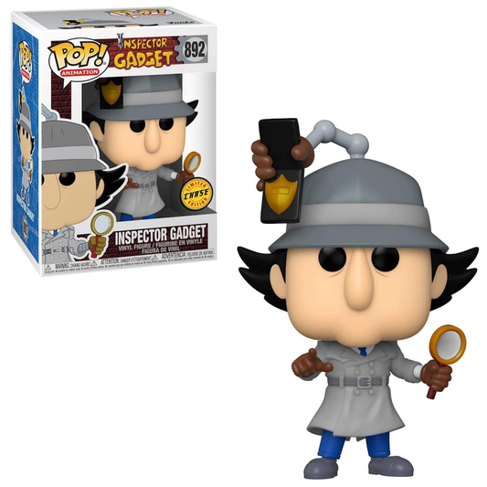 POP! Inspector Gadget Chase Figure - Inspector Gadget Showing his Badge
