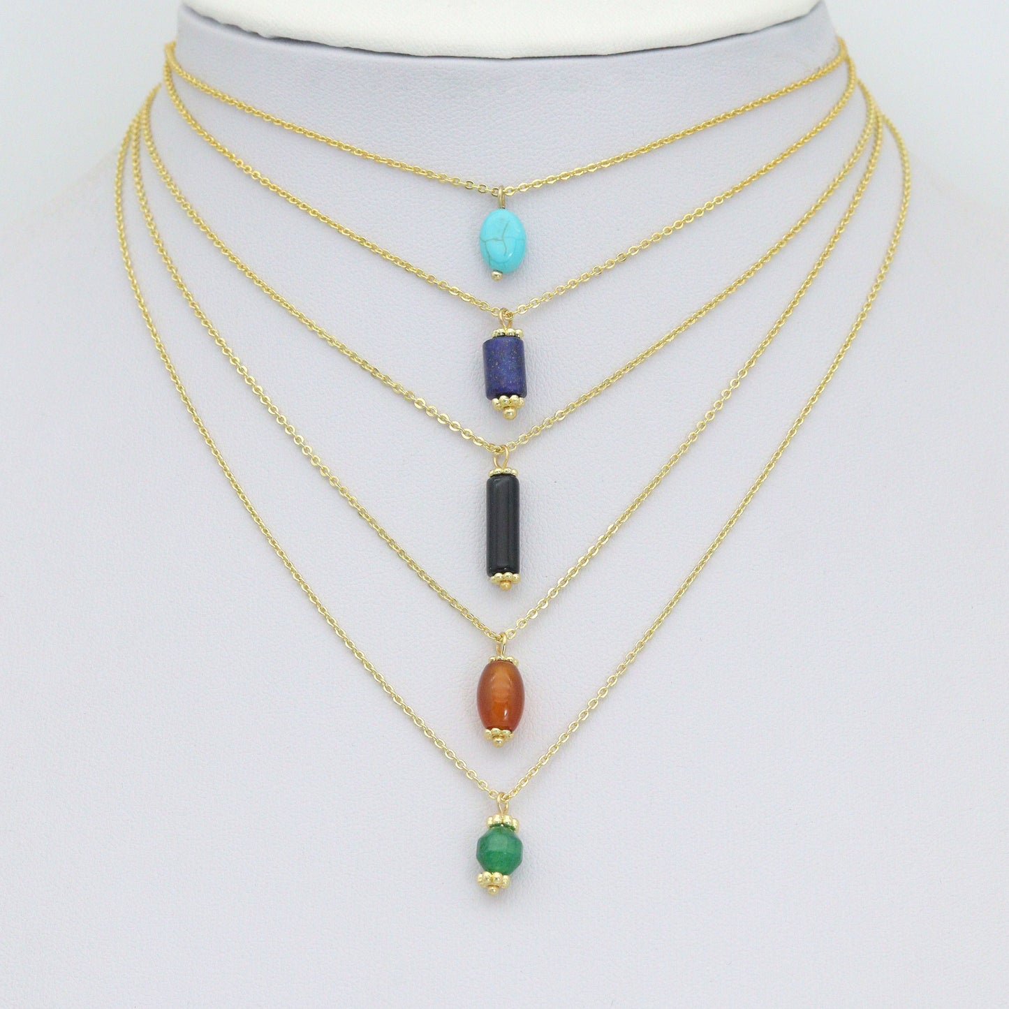 Gemstone Beads Pedant For Necklace Bracelet Jewelry Making Supply, Beads Charm, Sku#Y1063