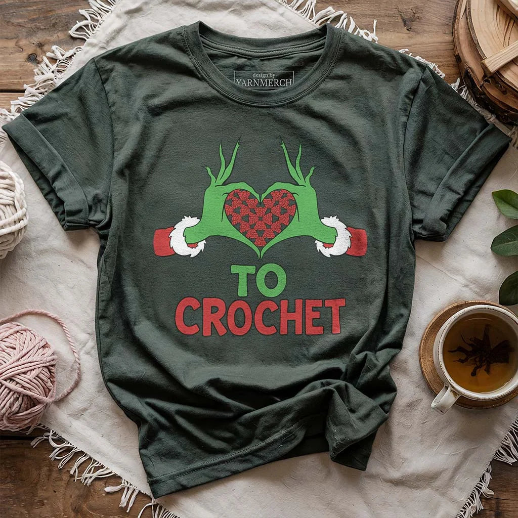 Yarnville Heart T-shirt