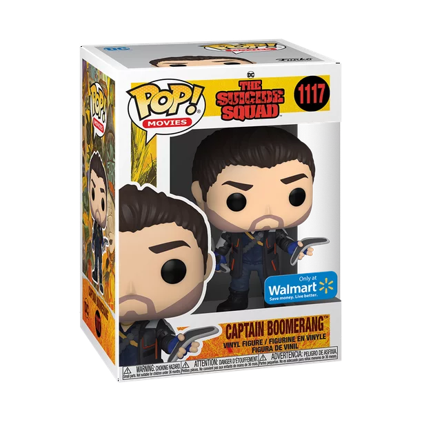 POP! Movies: #1117 The Suicide Squad - Captain Boomerang Vinyl Figure - Walmart Exclusive