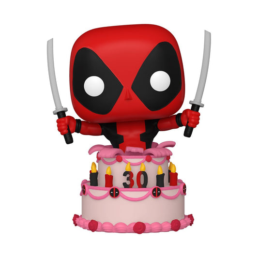 POP! Marvel: Deadpool 30th Anniversary - Deadpool in Cake #776