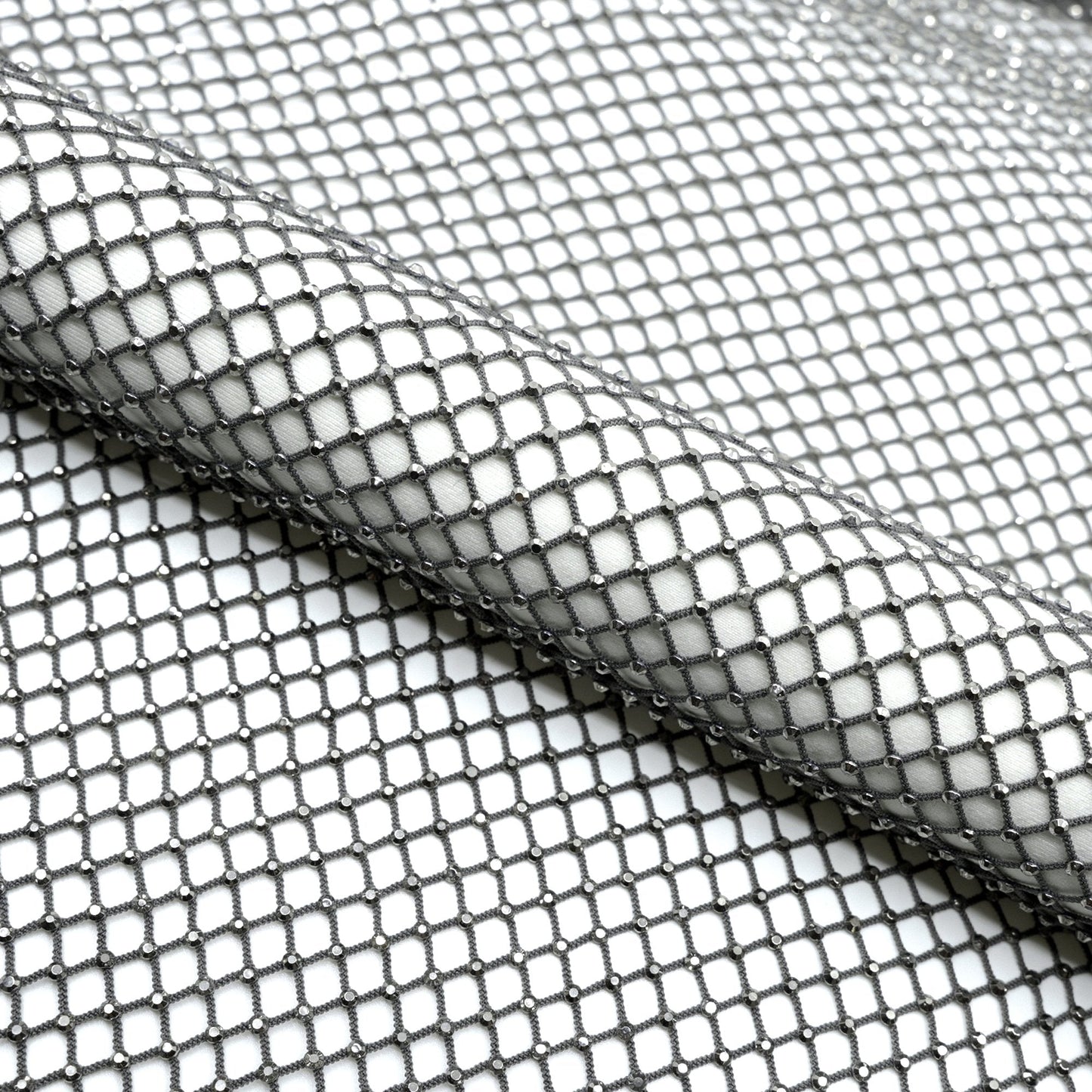 Enigma Diamond Fishnet Fabric | Blue Moon Fabrics