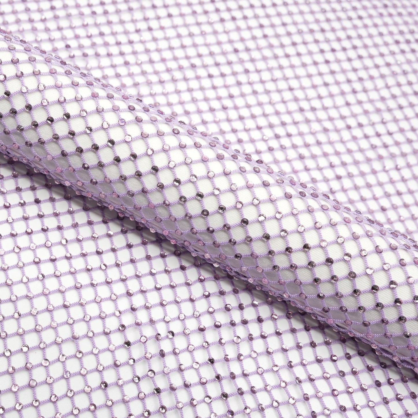 Enigma Diamond Fishnet Fabric | Blue Moon Fabrics