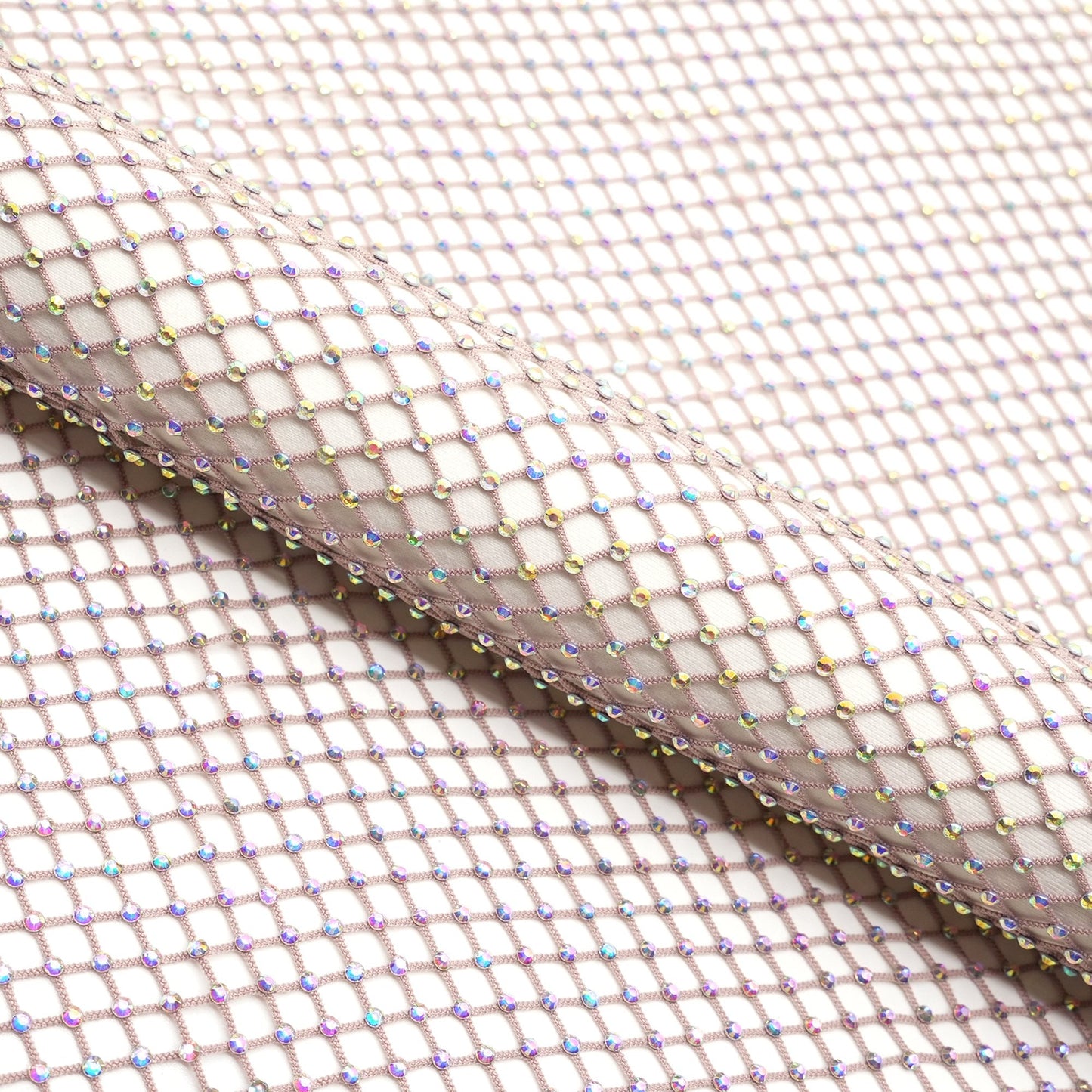 Enigma Diamond Fishnet Fabric | Blue Moon Fabrics