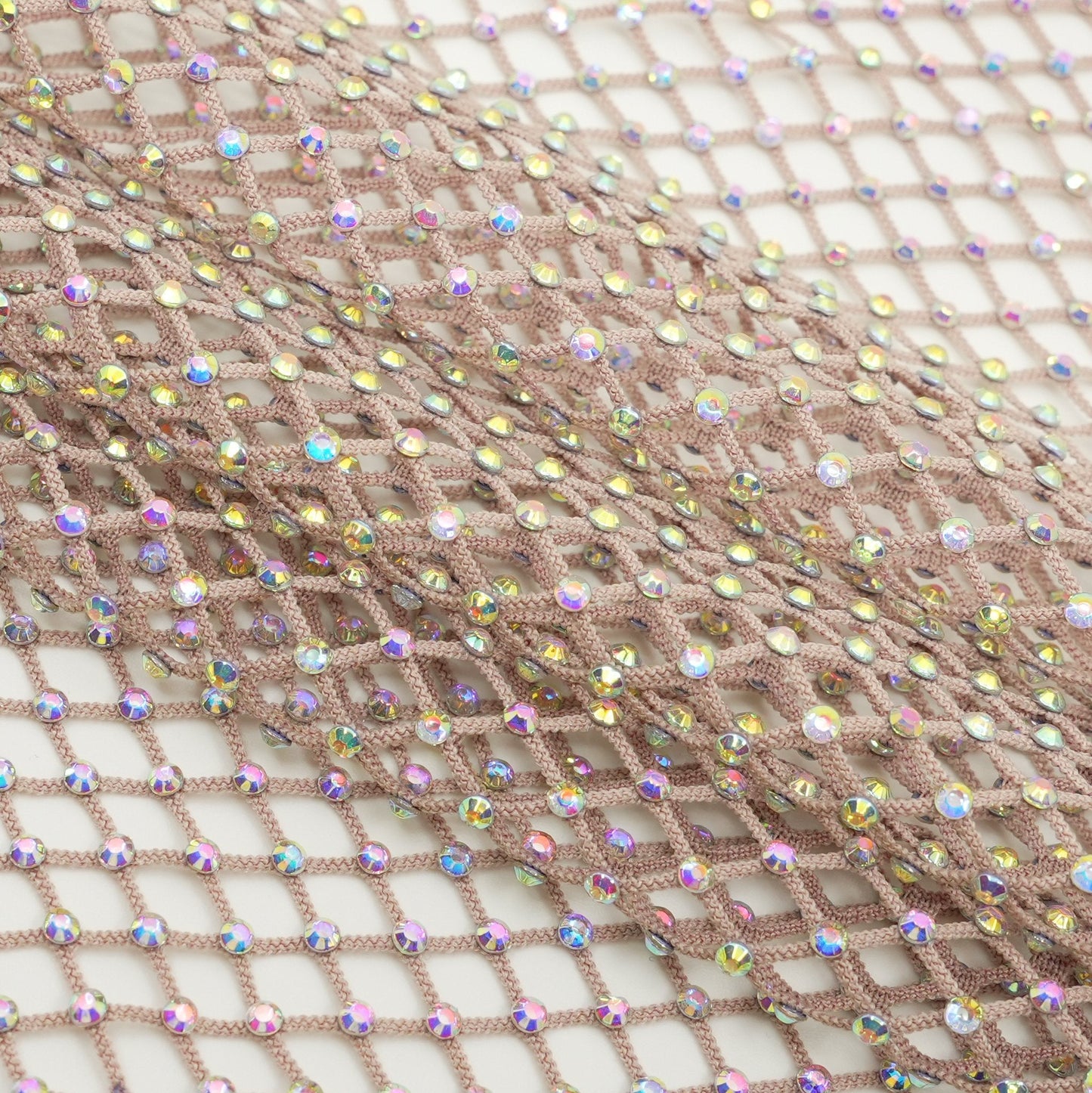 Enigma Diamond Fishnet Fabric | Blue Moon Fabrics