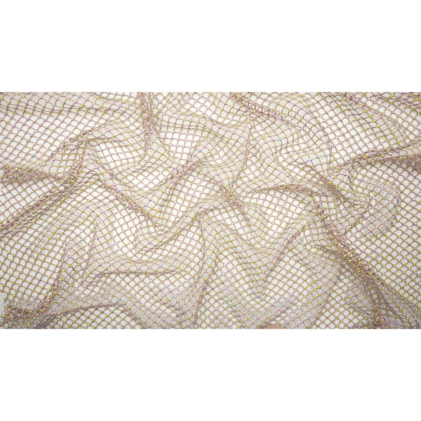 Enigma Diamond Fishnet Fabric | Blue Moon Fabrics