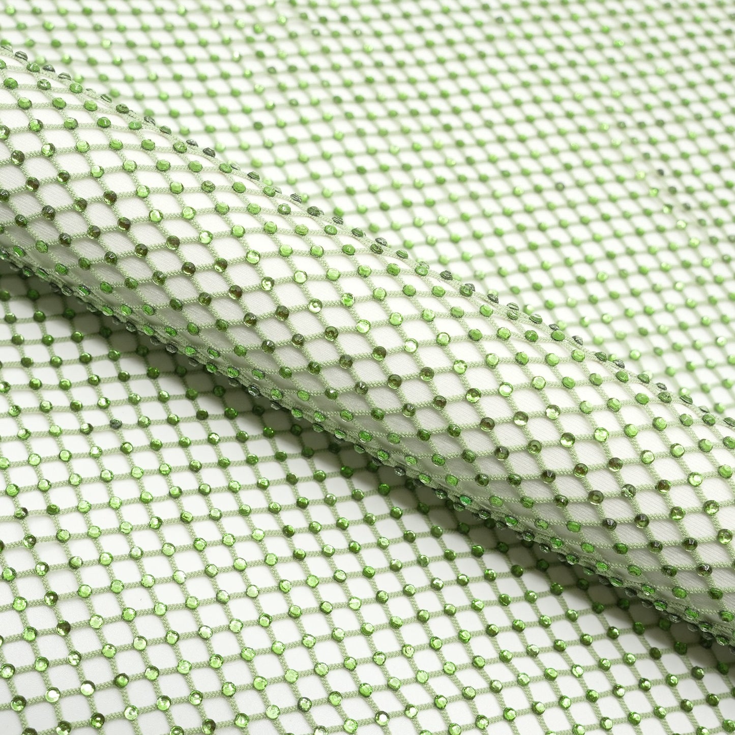 Enigma Diamond Fishnet Fabric | Blue Moon Fabrics