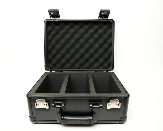 Three Row Graded Card Slab Case with Combination Lock