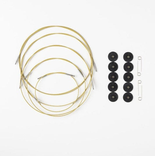 Swivel Knitting Needle Cable Set