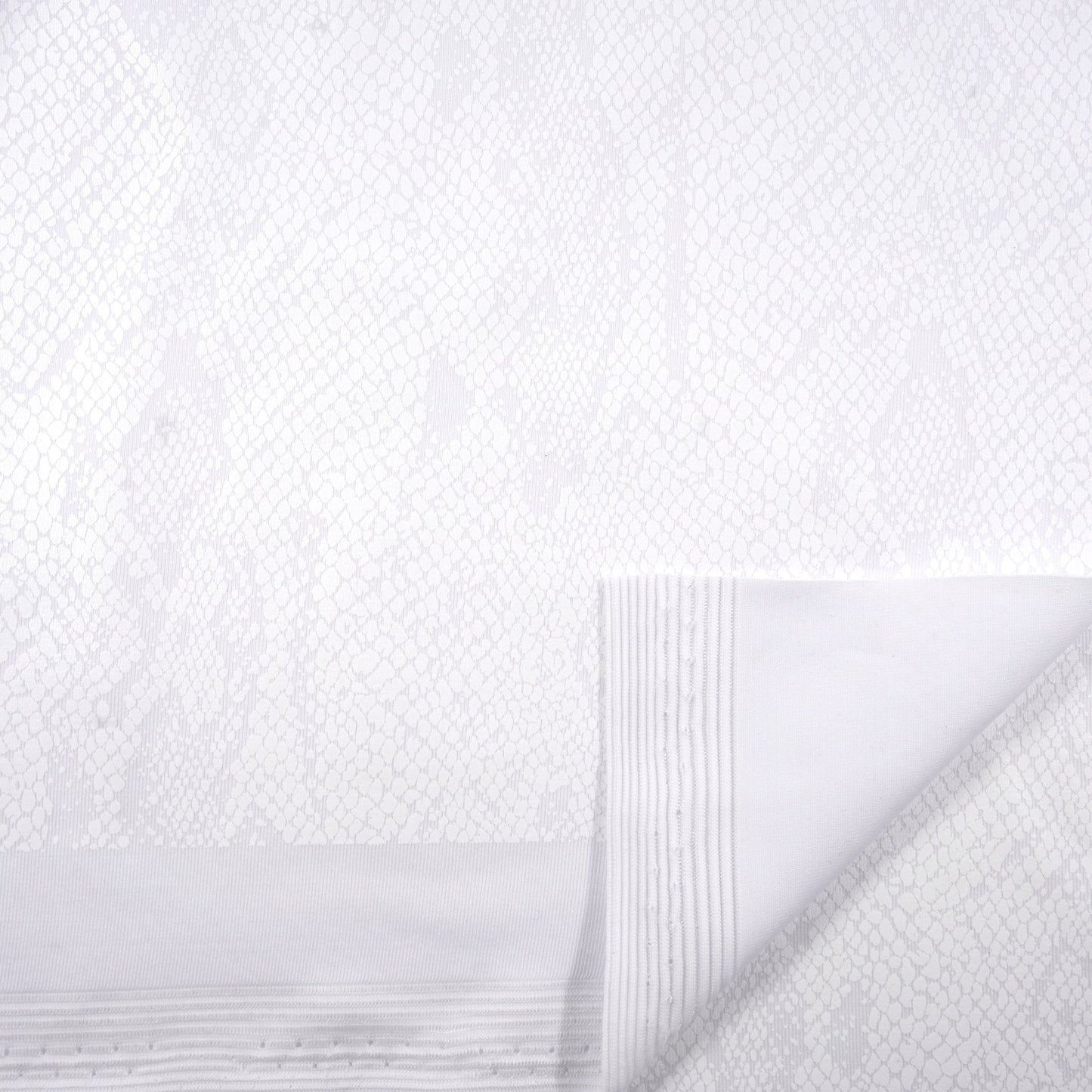 Medusa Snake Skin Foil Printed Spandex Fabric | Blue Moon Fabrics
