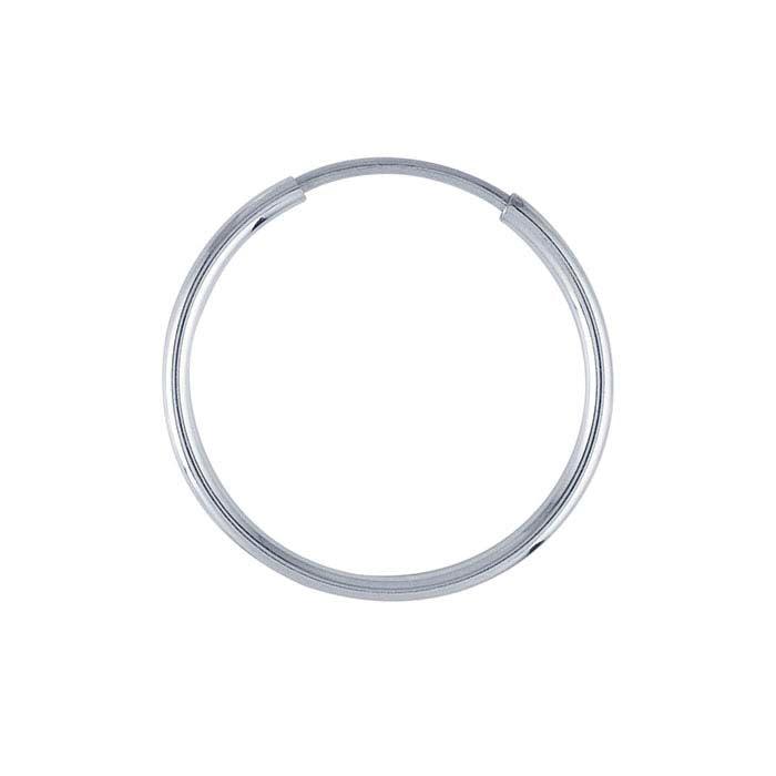 Sterling Silver Hoop Earrings 25mm